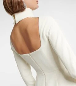 Robe Georgia Aus Crêpe -LORO PIANA Verkaufsgeschäft P00745277 d2