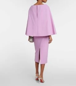 Midikleid Switzy Aus Crêpe -LORO PIANA Verkaufsgeschäft P00745278 b2