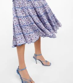 Bedrucktes Midikleid Soledad 9 Bedrucktes Midikleid Soledad -LORO PIANA Verkaufsgeschäft P00746483 d2