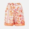 Bedruckte Shorts Isabelle Aus Satin