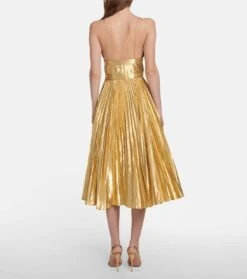 Plissiertes Midikleid Winda -LORO PIANA Verkaufsgeschäft P00747183 b2