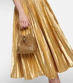 Plissiertes Midikleid Winda -LORO PIANA Verkaufsgeschäft P00747183 d2