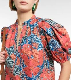 ULLA JOHNSON Top Tillie Aus Baumwollpopeline -LORO PIANA Verkaufsgeschäft P00747627 d1