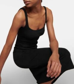 Staud Midikleid Paityn Aus Rippstrick 8 Staud Midikleid Paityn Aus Rippstrick -LORO PIANA Verkaufsgeschäft P00749000 d1