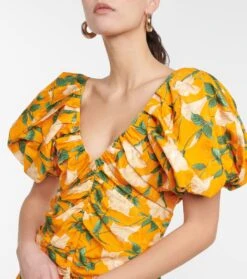 Midikleid Camelia Sabanero Dorado -LORO PIANA Verkaufsgeschäft P00749446 d1