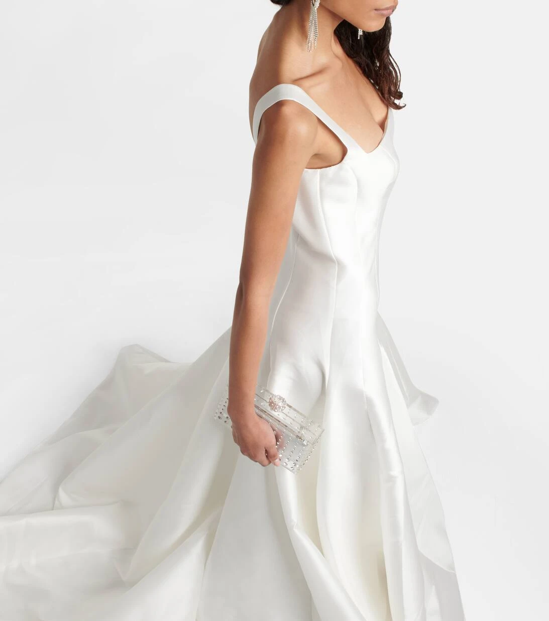 Bridal Robe Aretha Aus Einem Seidengemisch 5 Bridal Robe Aretha Aus Einem Seidengemisch – Bild 5