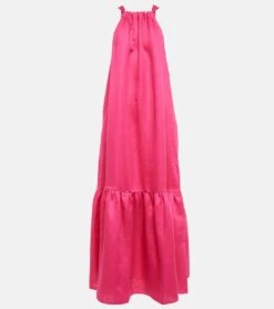 Maxikleid Ibiza Aus Leinen