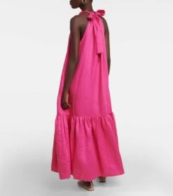 Maxikleid Ibiza Aus Leinen -LORO PIANA Verkaufsgeschäft P00749722 b2