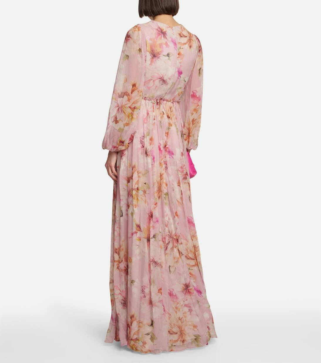 Robe Gianna Aus Georgette 3 Robe Gianna Aus Georgette – Bild 3