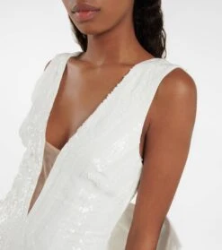 Rebecca Vallance Bridal Robe Davina Mit Pailletten -LORO PIANA Verkaufsgeschäft P00749810 d1