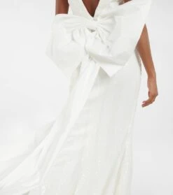 Rebecca Vallance Bridal Robe Davina Mit Pailletten -LORO PIANA Verkaufsgeschäft P00749810 d2