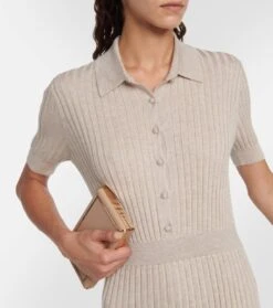 Midikleid Amor Aus Seide Und Kaschmir -LORO PIANA Verkaufsgeschäft P00750205 d1