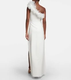 GIAMBATTISTA VALLI Robe Mit Tüll -LORO PIANA Verkaufsgeschäft P00750323 b2