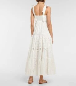 Maxikleid Aus Baumwolle -LORO PIANA Verkaufsgeschäft P00750517 b2