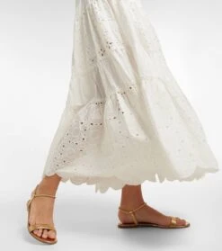 Maxikleid Aus Baumwolle -LORO PIANA Verkaufsgeschäft P00750517 d2