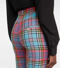 Vivienne Westwood Weite High-Rise-Hose Aus Wolle 9 Vivienne Westwood Weite High-Rise-Hose Aus Wolle -LORO PIANA Verkaufsgeschäft P00750527 d2