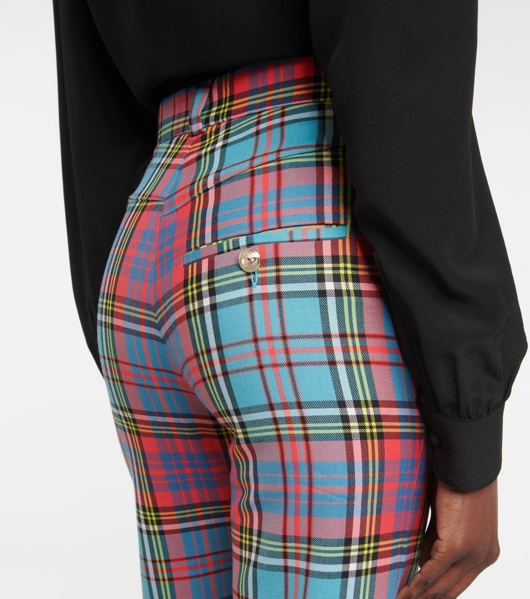 Vivienne Westwood Weite High-Rise-Hose Aus Wolle 5 Vivienne Westwood Weite High-Rise-Hose Aus Wolle – Bild 5