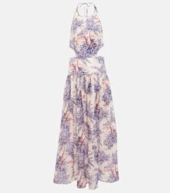 Zimmermann Bedrucktes Maxikleid Aus Baumwolle