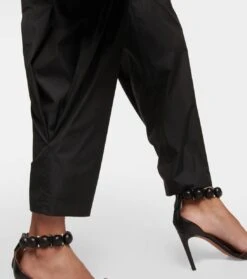ALAIA Hose Aus Einem Baumwollgemisch 11 ALAIA Hose Aus Einem Baumwollgemisch -LORO PIANA Verkaufsgeschäft P00752737 d3
