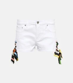 Low-Rise Shorts Aus Baumwolle