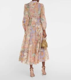 Zimmermann Midikleid Cira Aus Baumwolle -LORO PIANA Verkaufsgeschäft P00753327 b2