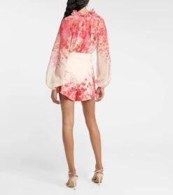 Zimmermann Shorts High Tide Aus Leinen -LORO PIANA Verkaufsgeschäft P00753429 b2