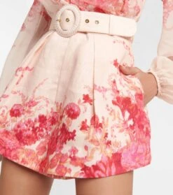 Zimmermann Shorts High Tide Aus Leinen -LORO PIANA Verkaufsgeschäft P00753429 d1