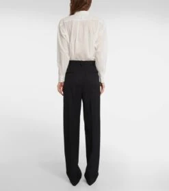 NILI LOTAN Hose Etienne Aus Schurwolle -LORO PIANA Verkaufsgeschäft P00753825 b2