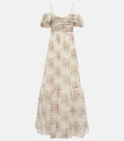 GIAMBATTISTA VALLI Maxikleid Aus Seiden-Georgette