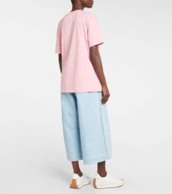 Loewe T-Shirt Aus Baumwolle -LORO PIANA Verkaufsgeschäft P00755123 b2