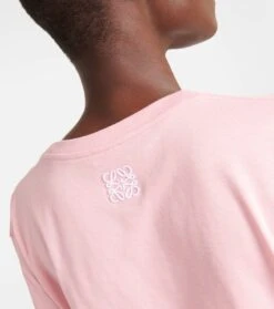 Loewe T-Shirt Aus Baumwolle -LORO PIANA Verkaufsgeschäft P00755123 d3