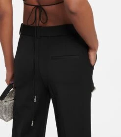 Area Verzierte Hose Aus Woll-Crêpe -LORO PIANA Verkaufsgeschäft P00755531 d3