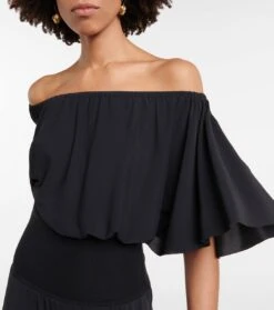 ERES Cropped-Top Solal Aus Jersey -LORO PIANA Verkaufsgeschäft P00756085 d1