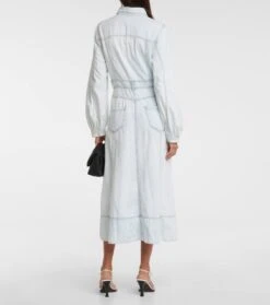 DOROTHEE SCHUMACHER Maxikleid Denim Romance -LORO PIANA Verkaufsgeschäft P00757232 b2