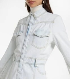 DOROTHEE SCHUMACHER Maxikleid Denim Romance -LORO PIANA Verkaufsgeschäft P00757232 d1