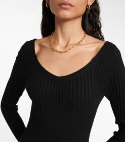 DOROTHEE SCHUMACHER Midikleid Smooth Silhouettes -LORO PIANA Verkaufsgeschäft P00757264 d1