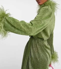 OSEREE Kaftan Lumière Plumage -LORO PIANA Verkaufsgeschäft P00757309 d2