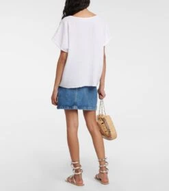 Velvet T-Shirt Elsa Aus Baumwolle -LORO PIANA Verkaufsgeschäft P00758951 b2