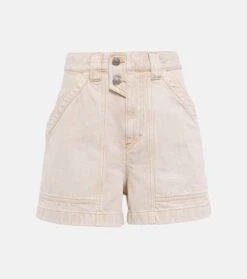 Jeansshorts Aus Baumwolle