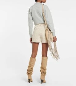 Jeansshorts Aus Baumwolle -LORO PIANA Verkaufsgeschäft P00759056 b2