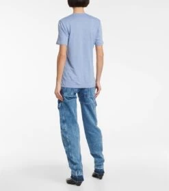 T-Shirt Kranger Aus Leinen -LORO PIANA Verkaufsgeschäft P00759275 b2