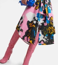 Christopher Kane Hemdblusenkleid Mindscape Aus Jersey -LORO PIANA Verkaufsgeschäft P00759308 d2