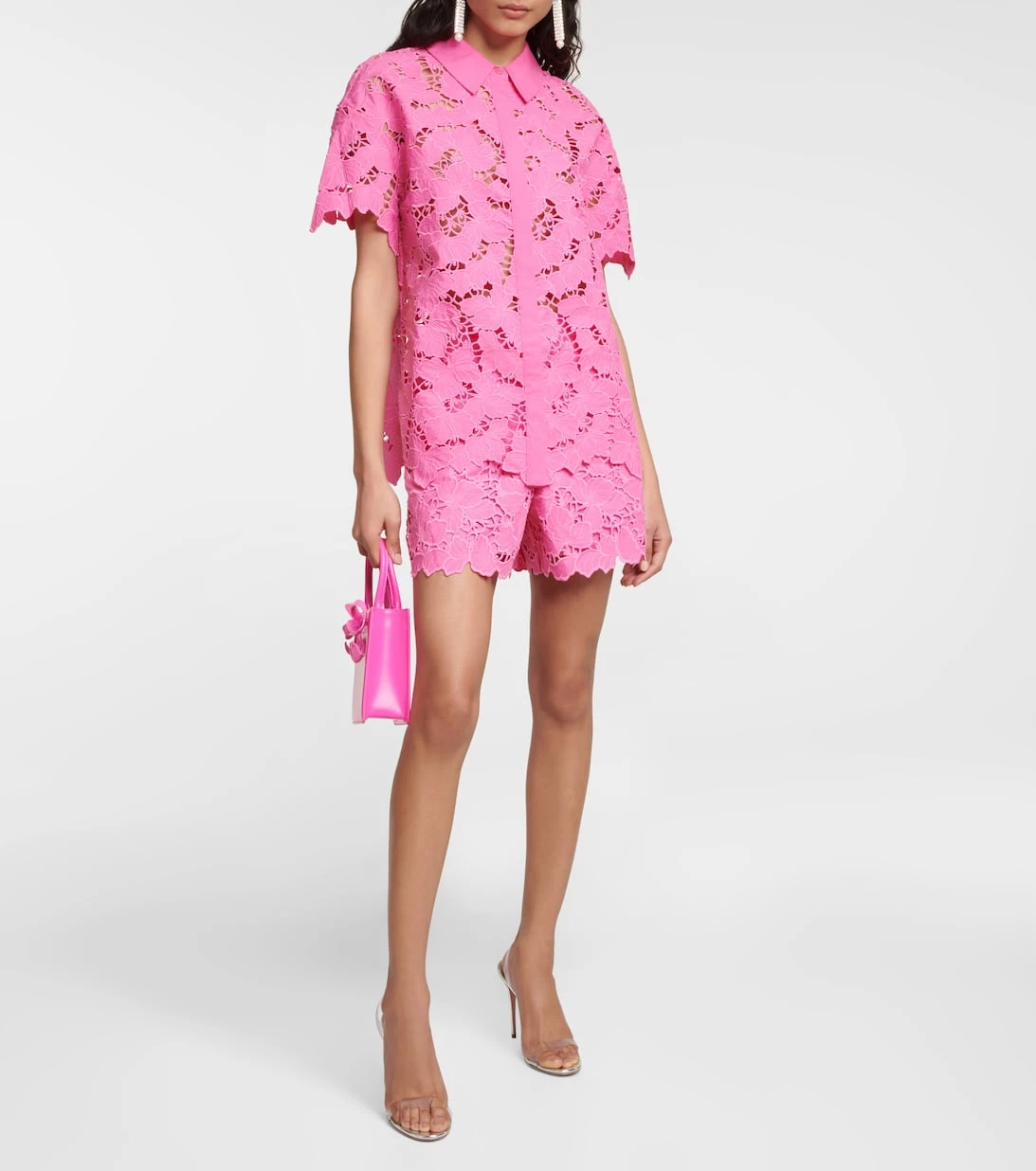 SELF PORTRAIT Hemd Aus Spitze 2 SELF PORTRAIT Hemd Aus Spitze – Bild 2