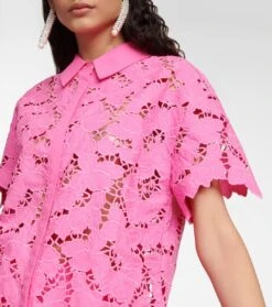 SELF PORTRAIT Hemd Aus Spitze 7 SELF PORTRAIT Hemd Aus Spitze -LORO PIANA Verkaufsgeschäft P00759477 d1