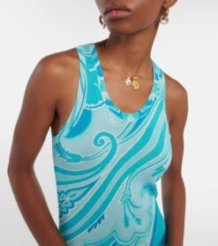 Etro Bedrucktes Maxikleid -LORO PIANA Verkaufsgeschäft P00759580 d1