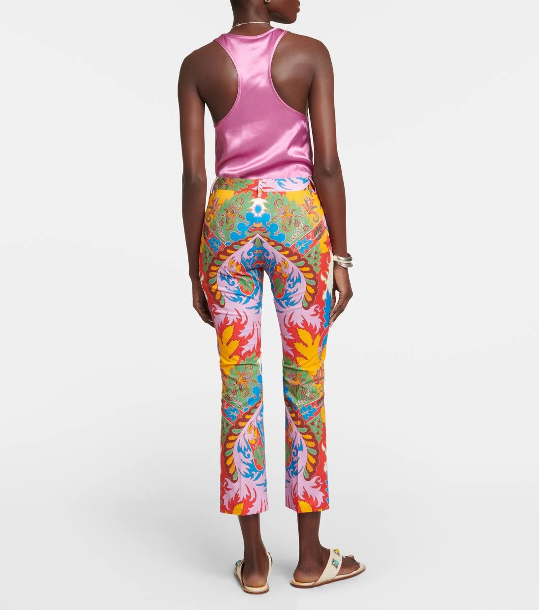 Etro Mid-Rise-Hose Aus Einem Baumwollgemisch 3 Etro Mid-Rise-Hose Aus Einem Baumwollgemisch – Bild 3