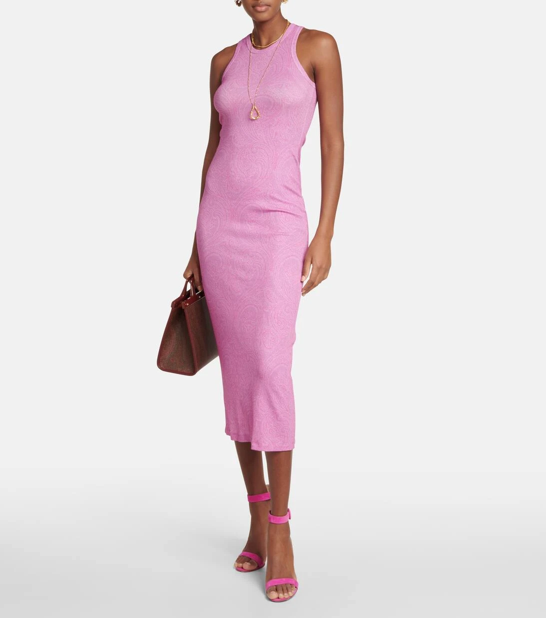 Etro Maxikleid Aus Strick 2 Etro Maxikleid Aus Strick – Bild 2