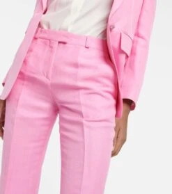 Etro Hose Aus Leinen Und Seide -LORO PIANA Verkaufsgeschäft P00759697 d1