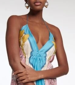 Etro Midikleid Aus Seide -LORO PIANA Verkaufsgeschäft P00759783 d1