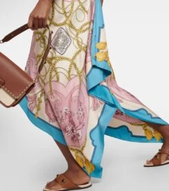 Etro Midikleid Aus Seide -LORO PIANA Verkaufsgeschäft P00759783 d2